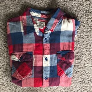 Vans Plaid Button Down